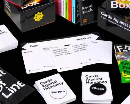 all of the Cards Against Humanity products